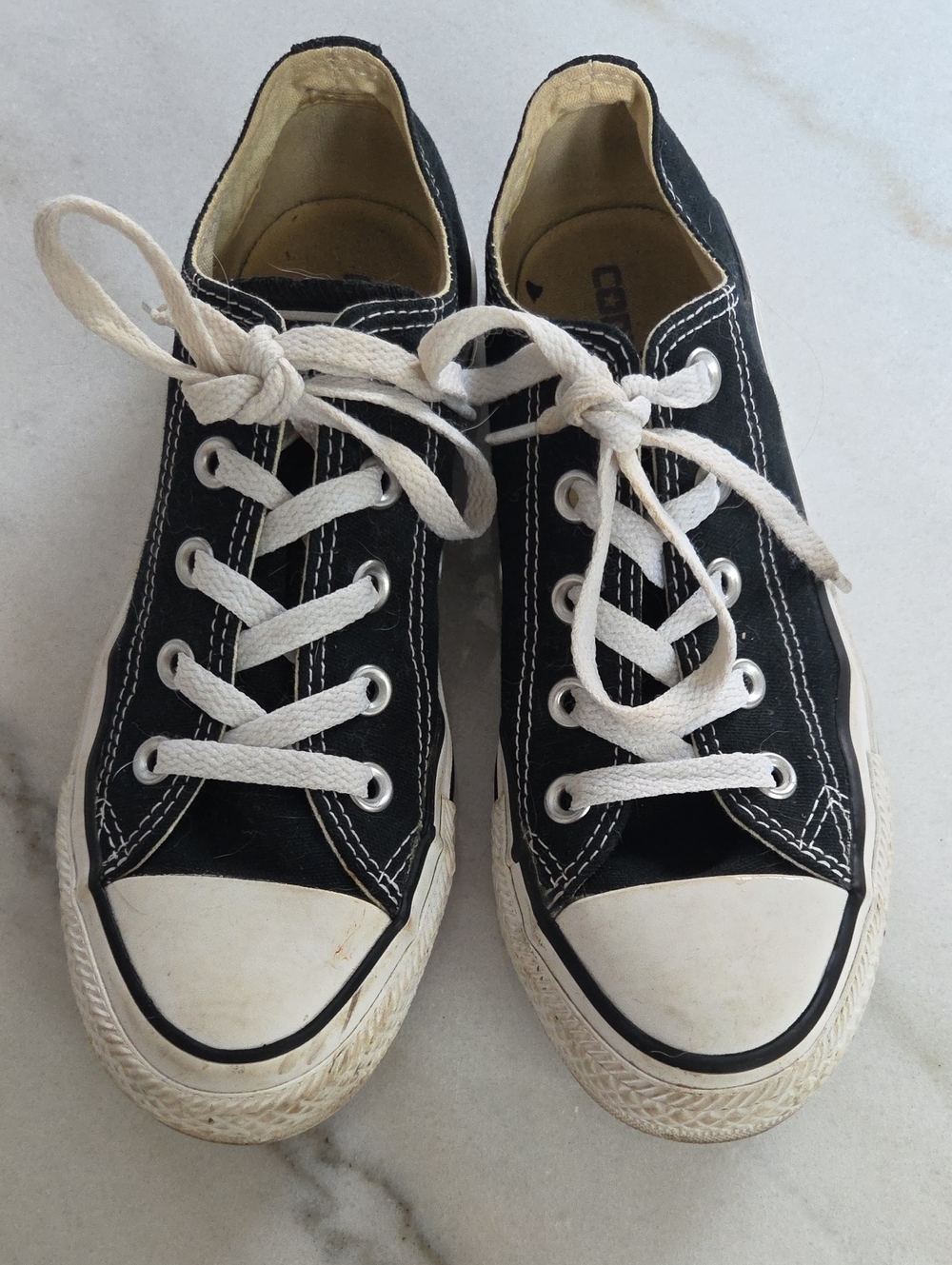 Converse All Star Black Low-Top Sneakers Size 6